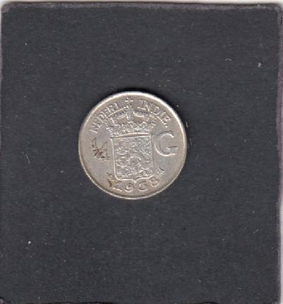 Beschrijving: 1/4 Gulden